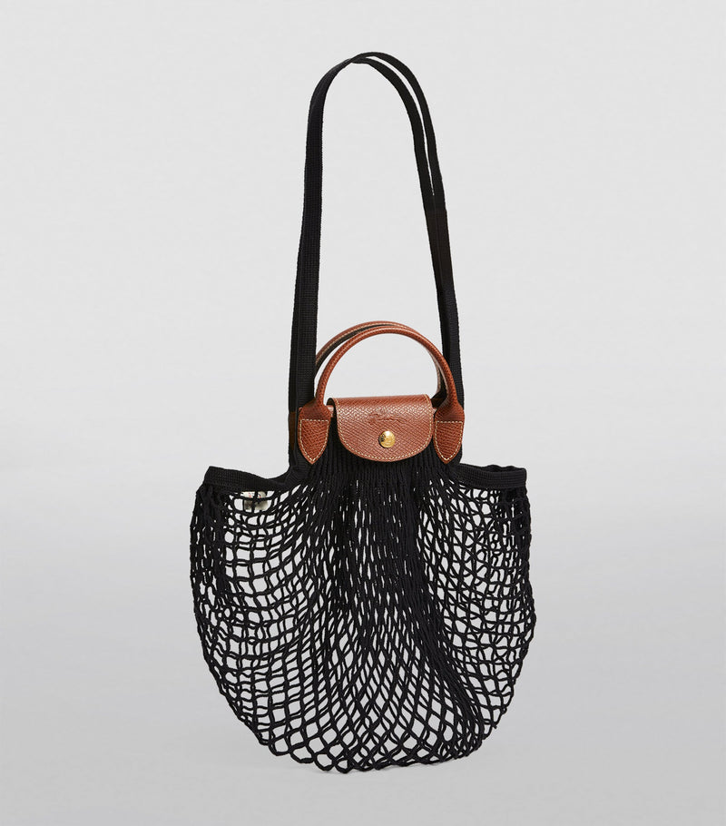 Longchamp Large Le Pliage Filet Mesh Bag, UK version