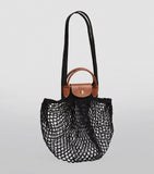 Longchamp Large Le Pliage Filet Mesh Bag, UK version