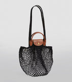 Longchamp Large Le Pliage Filet Mesh Bag, UK version