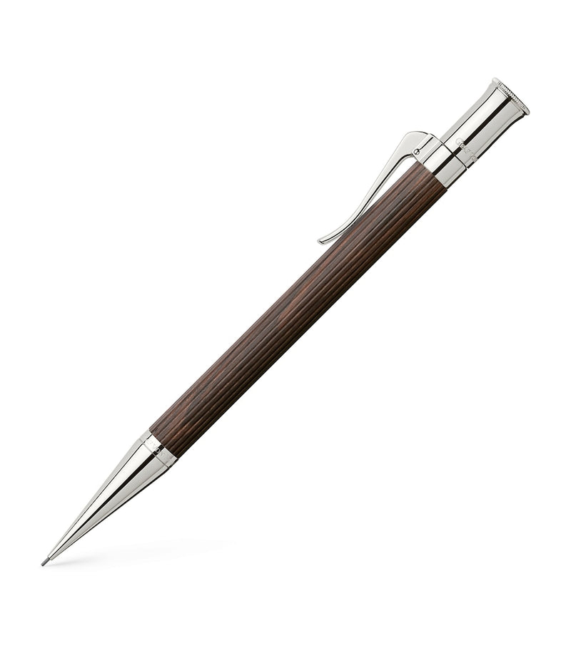 Graf von Faber-Castell wood and platinum-plated classic propelling pencil, UK version