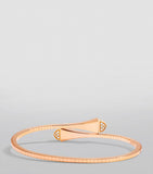 Marli New York rose gold diamond slip-on bracelet, imported from the UK