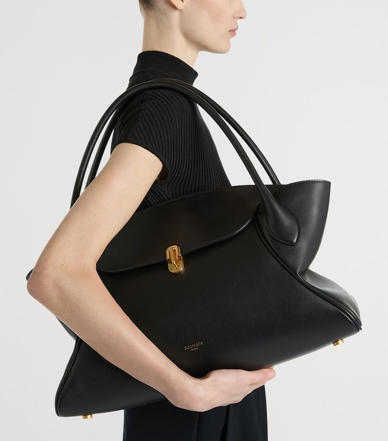 Balmain medium Pulse Day top-handle bag (British brand)