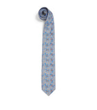 Eton silk paisley tie 8cm - British product