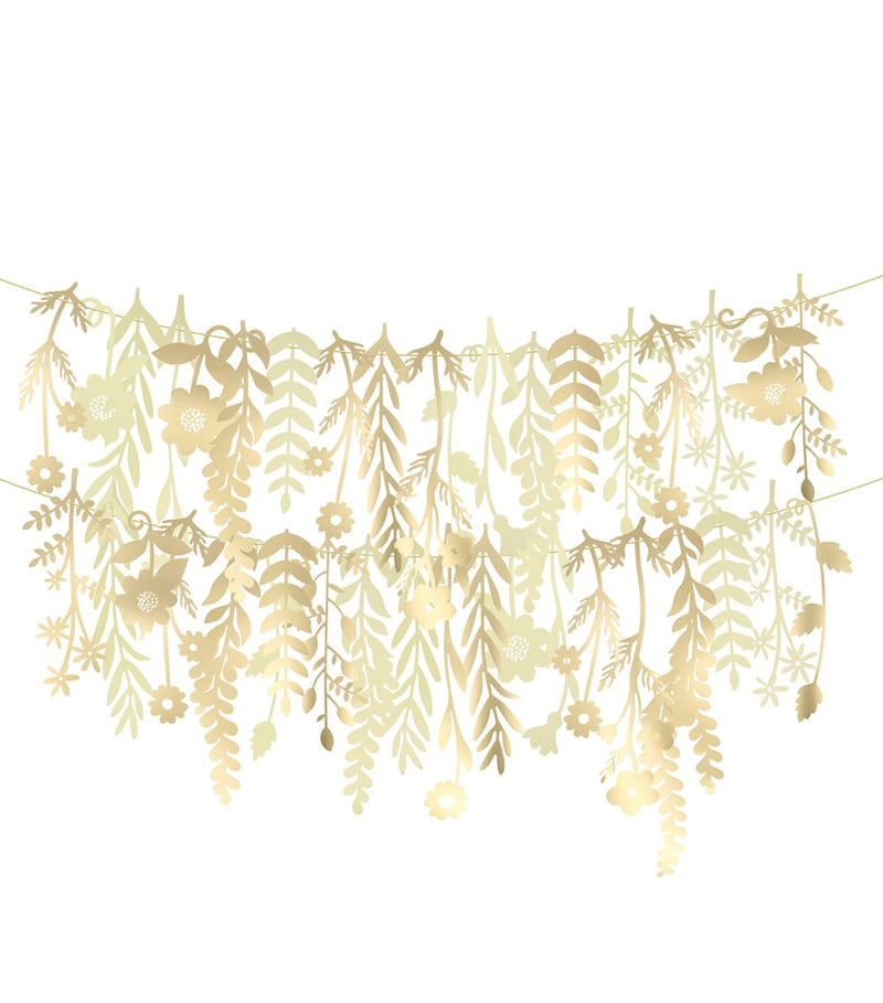 Meri Meri floral party backdrop, imported from the UK