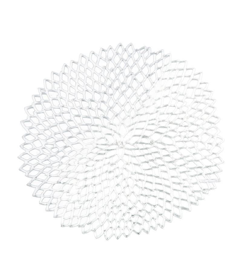Chilewich Dahlia Round Placemat 40cm - British product