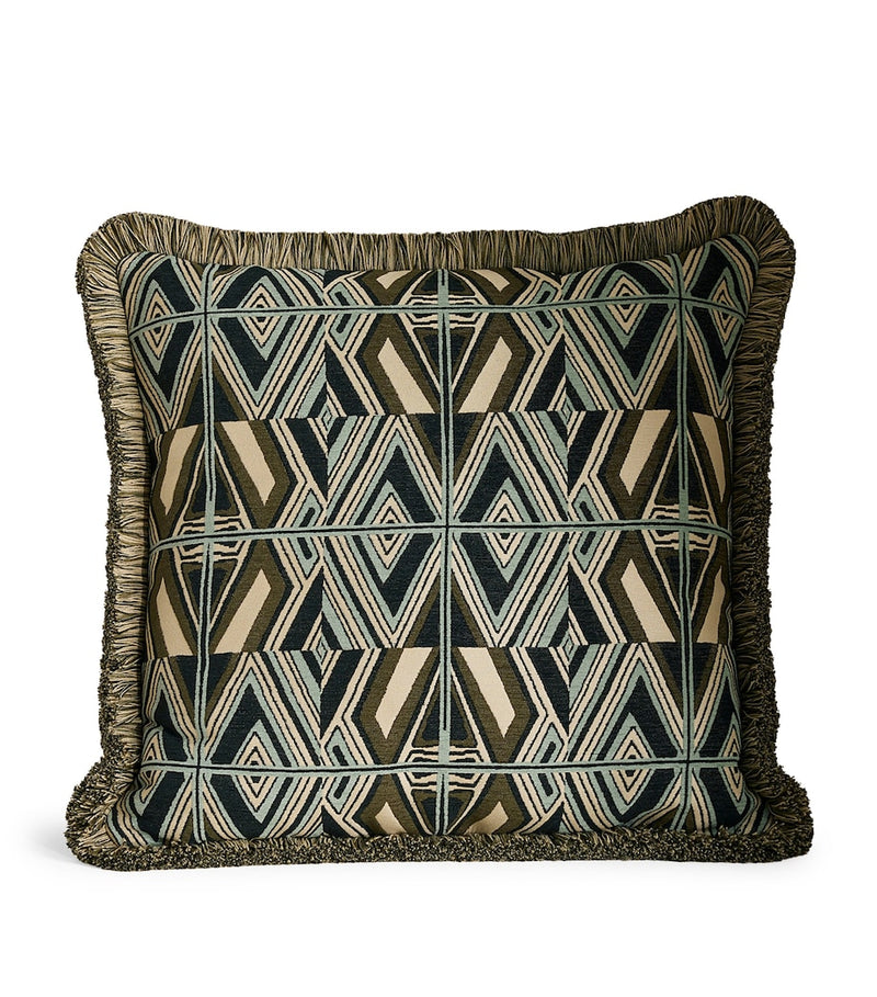 Soho Home Jacquard Aspen square cushion 50cm (British brand)