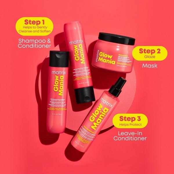 Matrix Glow Mania Color Glow Conditioner 300ml, imported from the UK