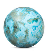 Harrods Marchanta Larimar Bola Sculpture Decorative Stone Sphere 9cm- Buy online at McGrocer