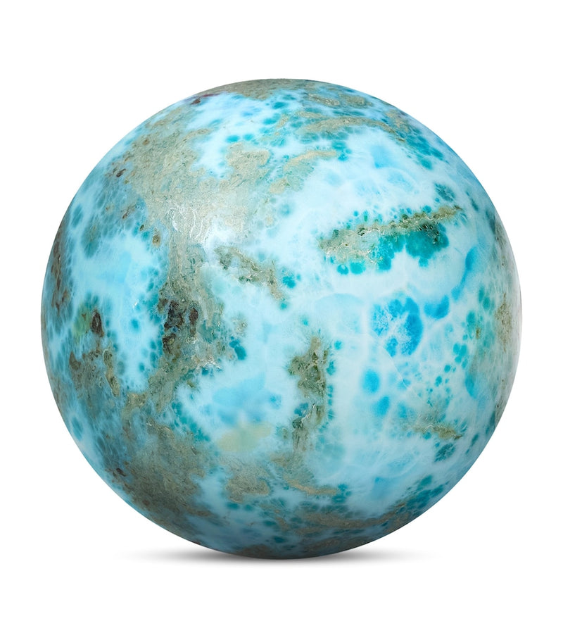 Marchanta Larimar Bola Sculpture 9cm (British brand)