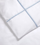 Yves Delorme double duvet cover Athena Celeste 200cm x 200cm (British brand)