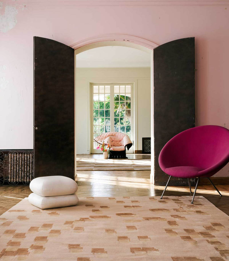 The Rug Company Runa Clay rug 2.74m x 1.83m, imported from the UK