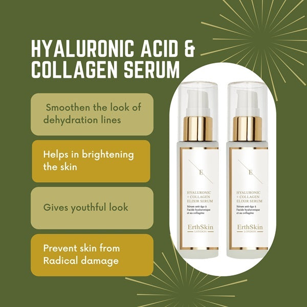Erth Skin Hyaluronic Acid Serum 60ml - British product