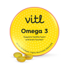 Vitl Omega 3 supplement Pocket Pack 30 softgels - British product