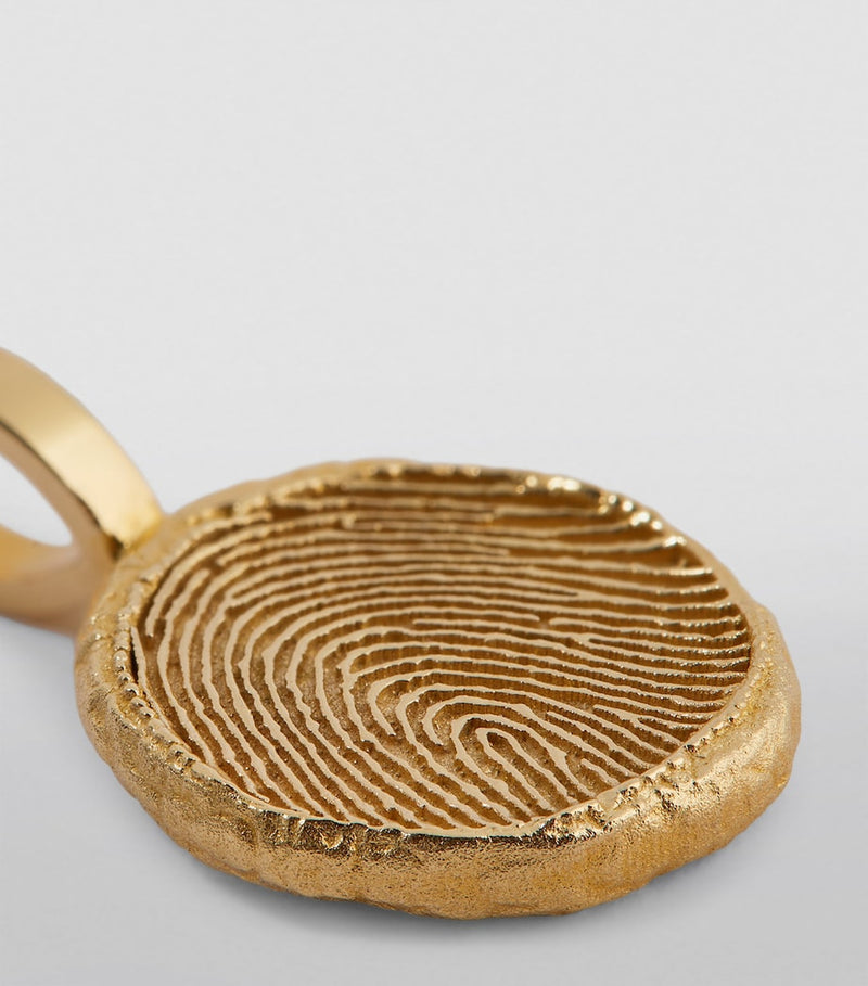 Azlee fingerprint charm 17mm, imported from the UK