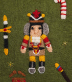 Shirley Bredal nutcracker wool stocking 45cm (British brand)