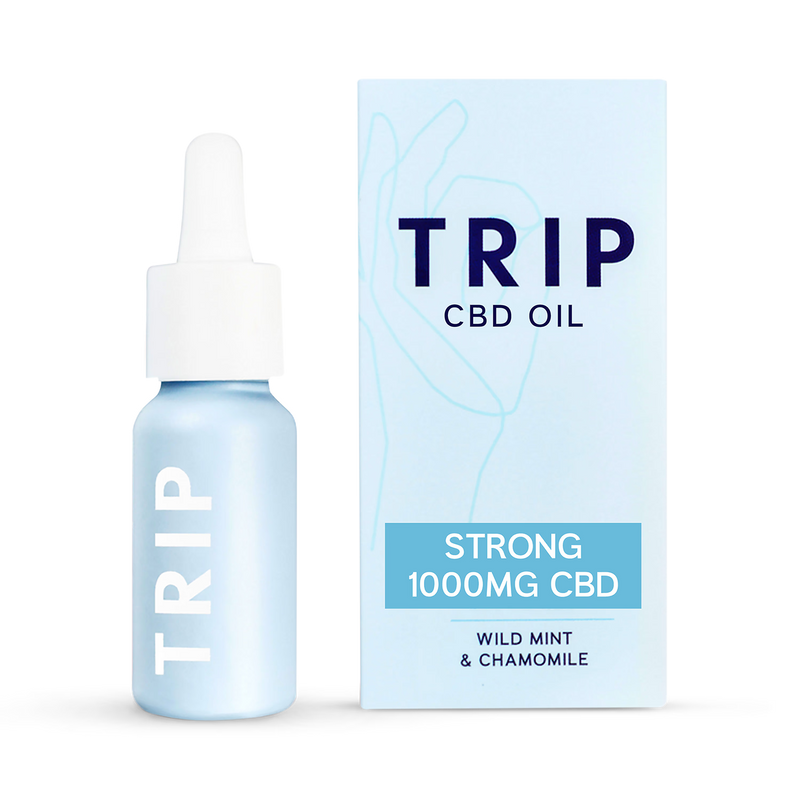 TRIP Wild Mint Organic CBD oil 15ml (British brand)