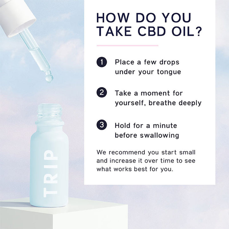 TRIP Wild Mint Bio-CBD-Öl 15ml (Britische Marke)