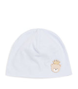 Harrods Cotton Baby Hat with Bear Design- Buy online at McGrocer