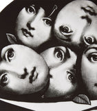 Fornasetti Tema e Variazioni No. 104 wall plate 26cm - British product