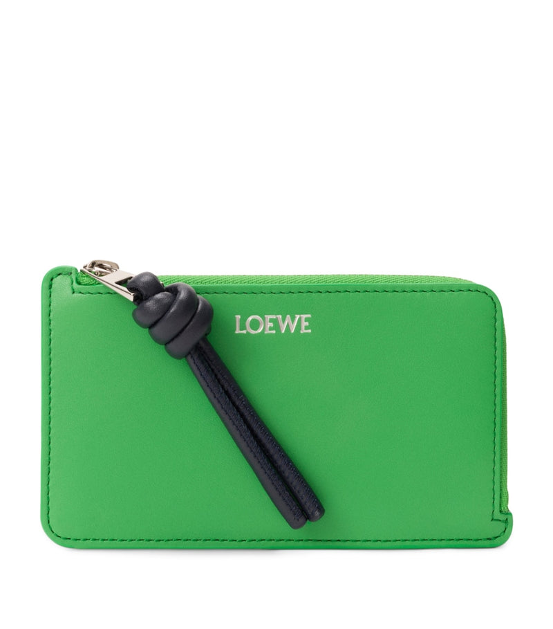 LOEWE leather knot card holder, imported from the UK