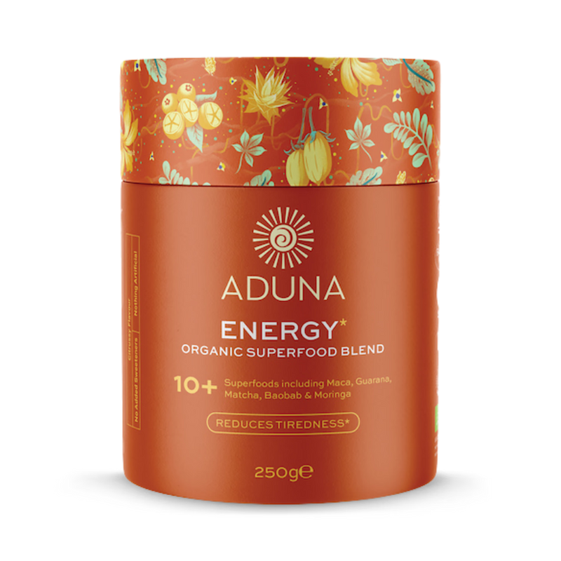 Aduna Energy Organic Superfood Blend Daily Energy 250g - British product