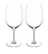 Harrods Riedel Crystal Vinum Bordeaux Wine Glasses (Set of 2)- Buy online at McGrocer