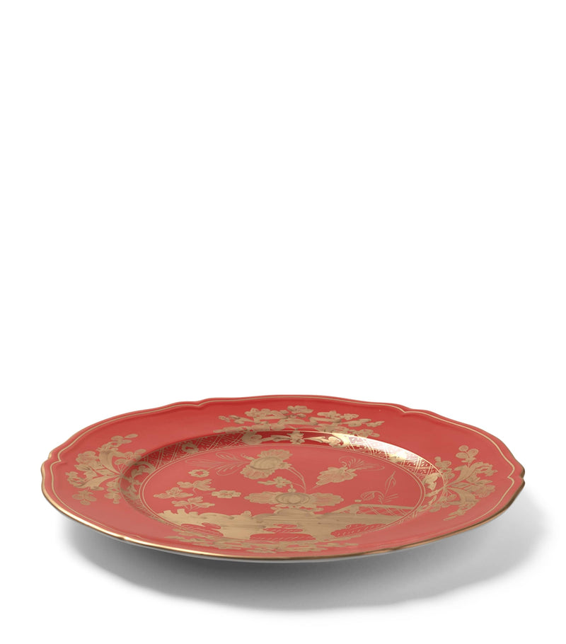 GINORI 1735 Oriente Italiano Rubrum charger plate 31cm, UK version