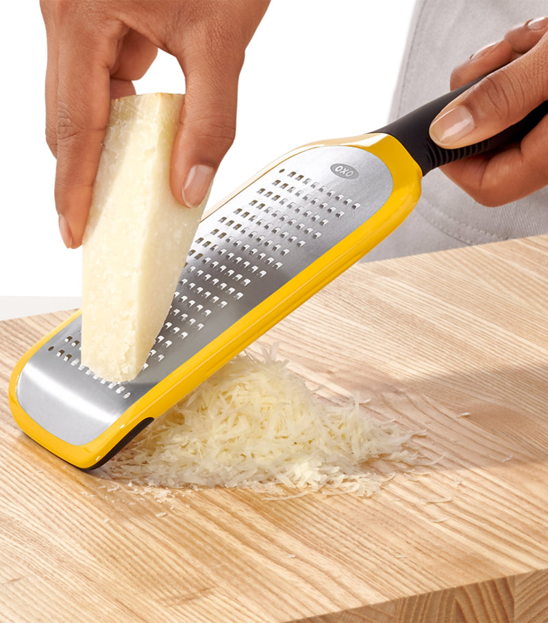 Oxo Good Grips etched grater stainless steel (British brand)