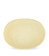 Harrods GINORI 1735 Colonna Diva Giallo Porcelain Pickle Dish 21.5cm- Buy online at McGrocer
