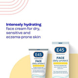 E45 Daily Protect Face Moisturiser Spf30 For Dry Skin 50Ml
