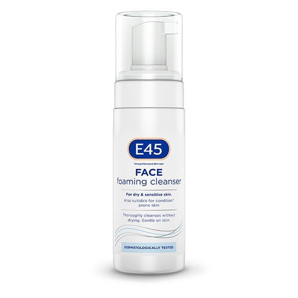 E45 Face Foaming Cleanser For Dry & Sensitive Skin 150ml