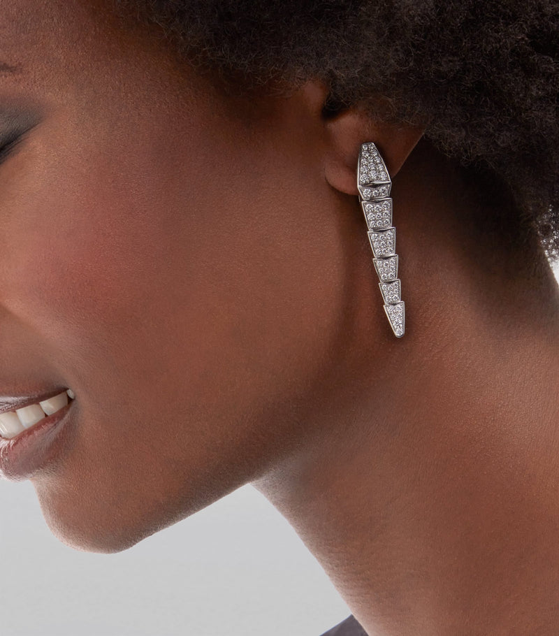 Bvlgari Serpenti Viper drop earrings, UK version