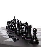 Purling Midnight Match chess set, imported from the UK