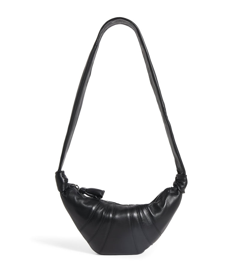 Lemaire small nappa leather croissant cross-body bag - British product