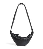 Lemaire small nappa leather croissant cross-body bag - British product