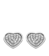 Harrods Chopard Happy Hearts White Gold Diamond Earrings- Buy online at McGrocer