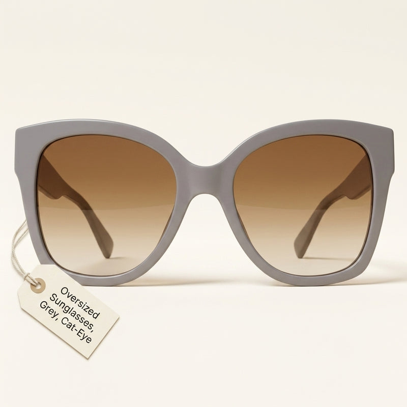 Lunettes de soleil Gucci marron dégradé, version UK