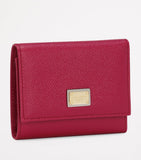 Dolce&Gabbana Dauphine leather wallet compact size - British product
