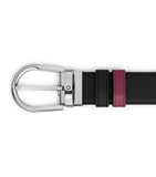 Montblanc reversible belt with horseshoe buckle (British brand)
