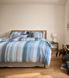 Schlossberg Loris stripe cotton duvet cover king 230x220cm (British brand)