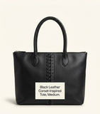 McQueen leather Manta top-handle bag, UK version