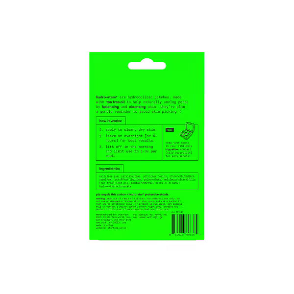Starface Hydro-Star Tea Tree Patches (British brand)