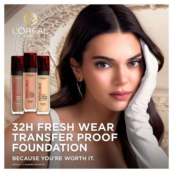 L'Oréal Paris Infallible 32H Fresh Wear Foundation 100 Warm