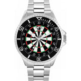 Superdrug Toff London Black Mens White Dartboard 180 Watch- Buy online at McGrocer