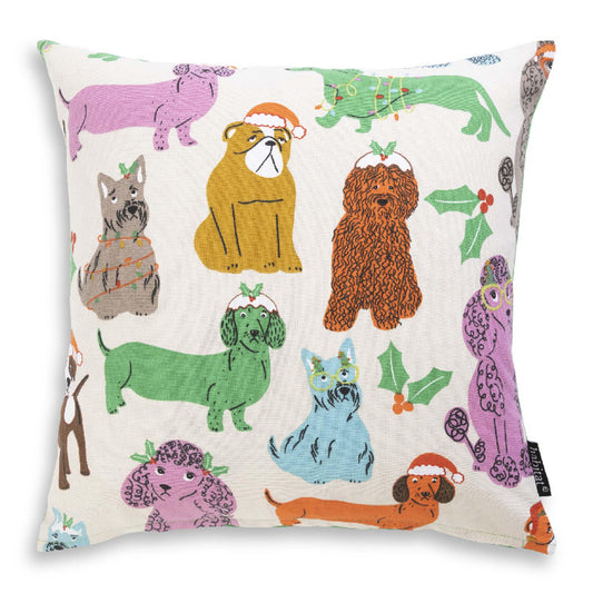 Habitat Dog Printed Cushion GOODS Sainsburys   