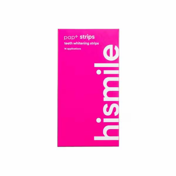 Hismile PAP+ Teeth Whitening Strips 14pk, UK version