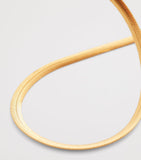 Monica Vinader gold vermeil snake chain necklace 46cm (British brand)