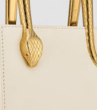 Bvlgari mini leather serpentine tote bag, imported from the UK