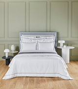 Harrods Yves Delorme Athena Platine King Duvet Cover 240cm x 220cm- Buy online at McGrocer