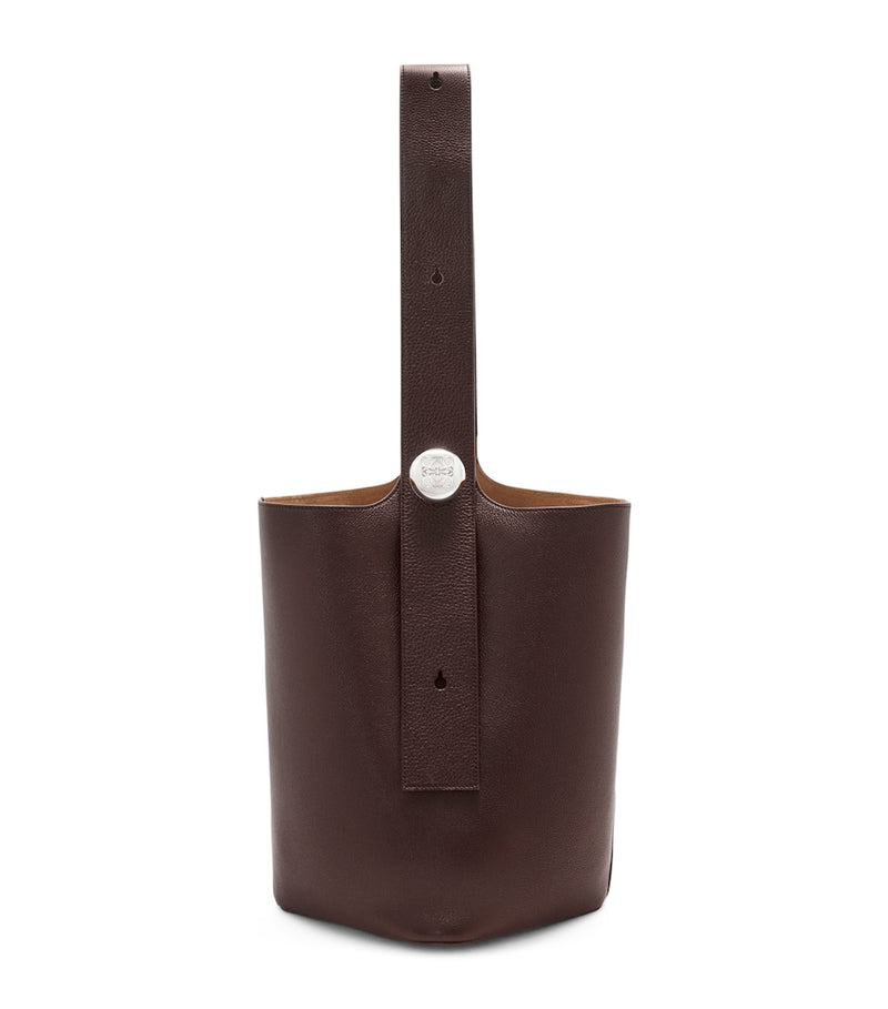 LOEWE Pebble bucket bag calfskin leather (British brand)
